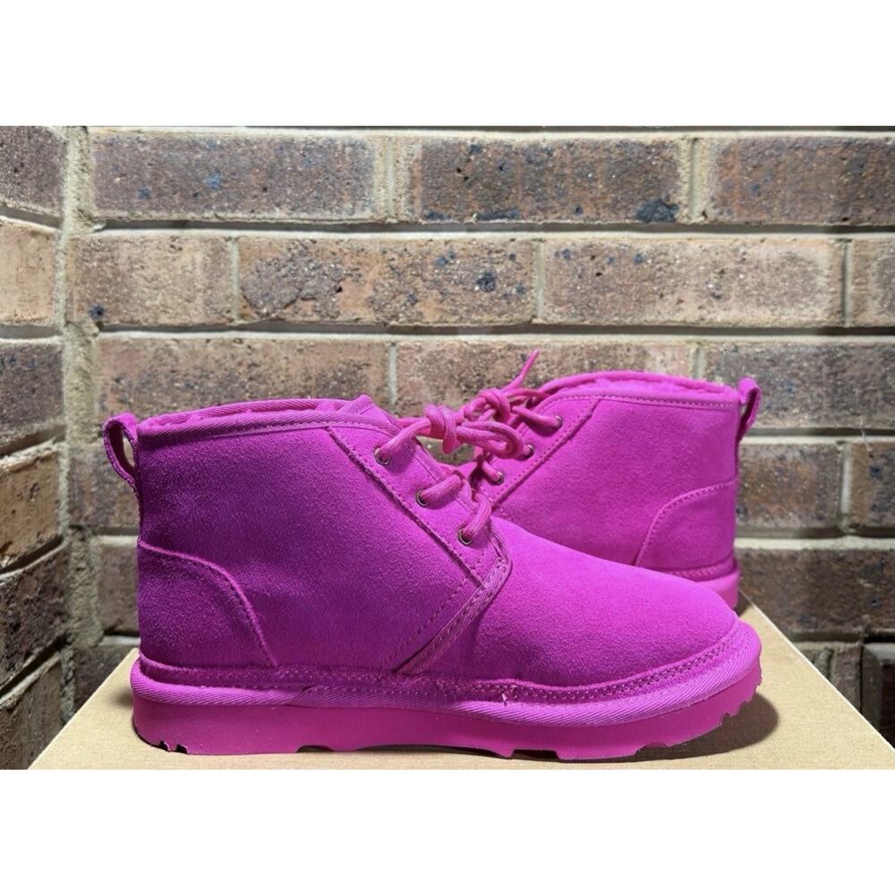 NEW UGG Neumel II Boots Grade School Pink 1017320K Size 6Y / Women's 7 - Picture 5 of 7